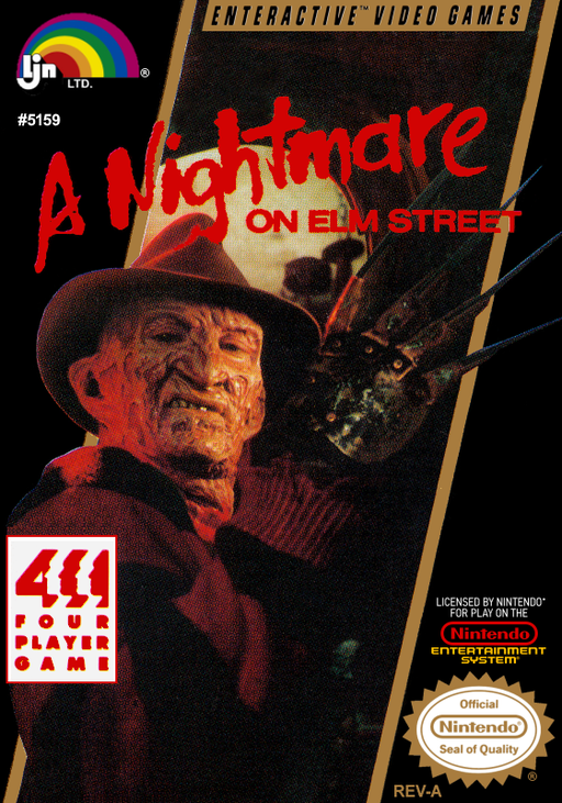 Nightmare on Elm Street, A (USA) box art